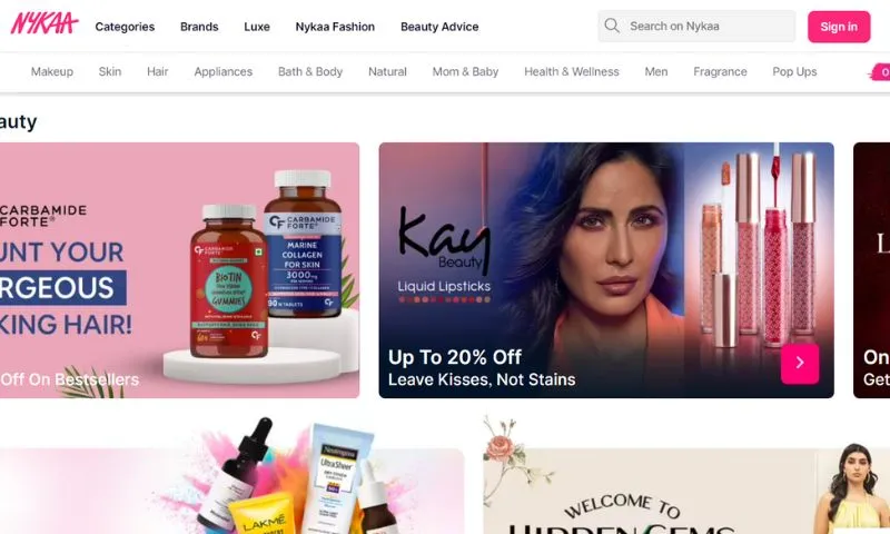 Falguni Nayar founded Nykaa, a distinctive Indian company that began as a solely online marketplace but eventually confounded expectations by opening a physical location in the Indira Gandhi International Airport in 2015.