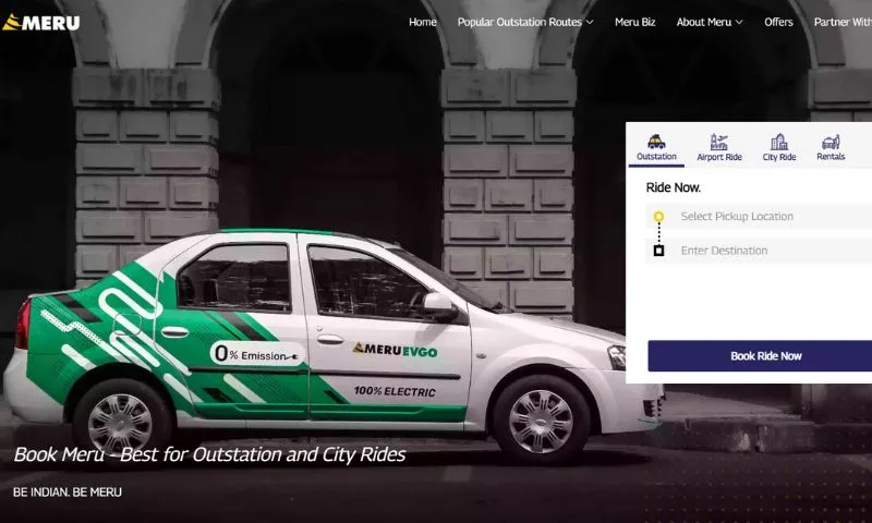 Meru Cab is a Mumbai-based ride-sharing company founded by Neeraj Gupta and Sandeep Dongre in 2007.