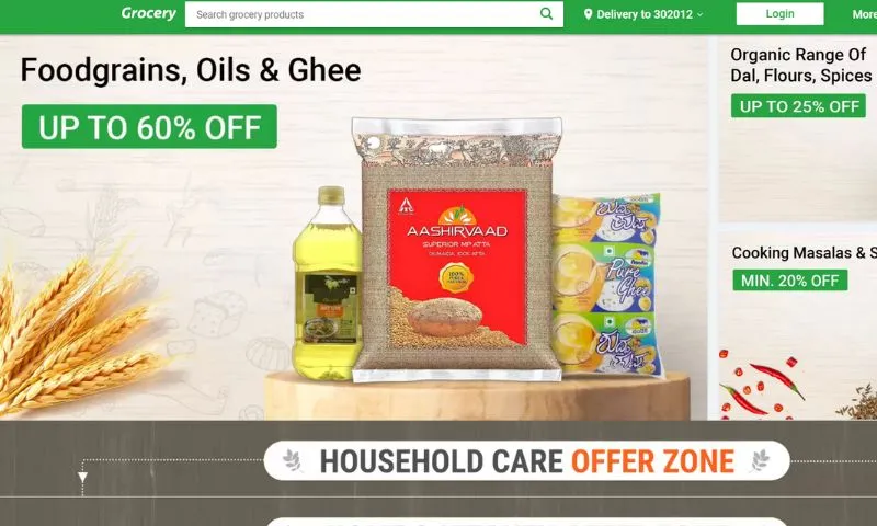 Flipkart Supermart - An online grocery store