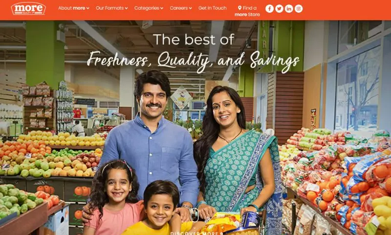 More Retail - Indian food and grocery retail store chain