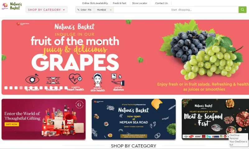 Nature’s Basket - Godrej's grocery delivery chain of retail stores