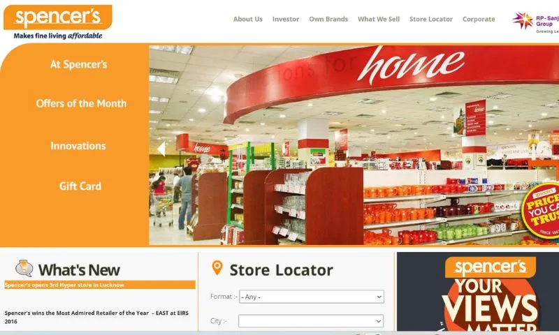 Spencer - Online grocery delivery services in Kolkata and NCR Region