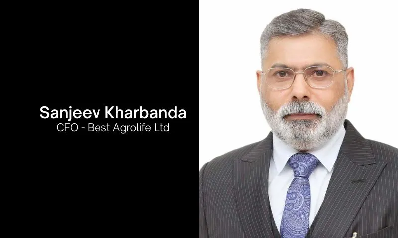 Best Agrolife Ltd, India’s leading agrochemical company, today announced the hiring of business transformation leader, Mr. Sanjeev Kharbanda, as Chief Financial Officer (CFO) to further strengthen and boost the company's financial operations and key long-term business strategies.