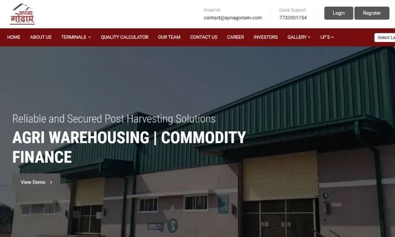 Apna Godam - Jaipur-based agritech startup