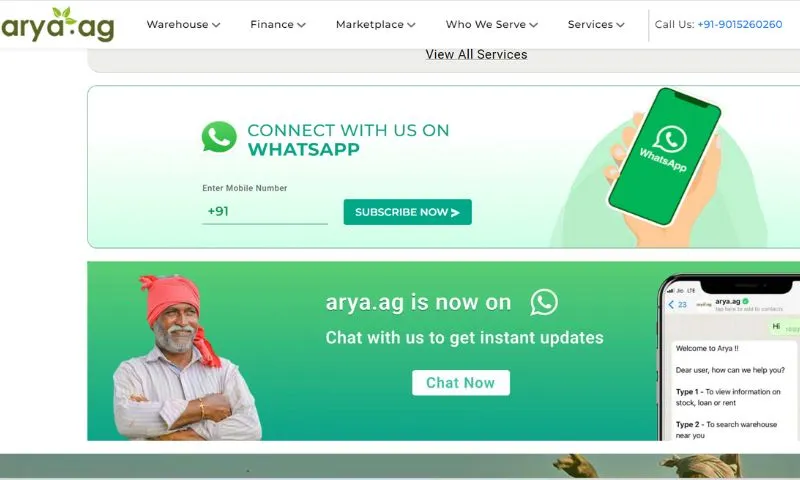 Arya.ag - Farmgate value chains