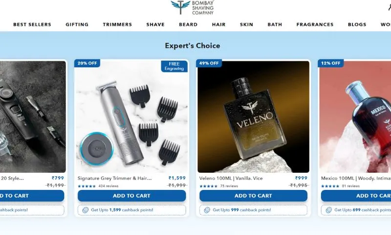 Bombay Shaving Company - Men's shaving in India