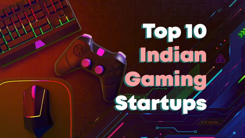JetSynthesys, Octro, Hashcube, Games2Win, Mech Mocha, Dream11, 99 Games, Paytm First Games, Moonfrog Labs, and Nazara Technologies are the Top 10 Indian Gaming Startups in 2024.
