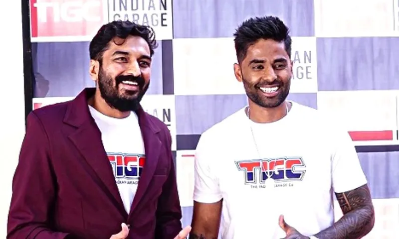 TIGC, one of India's leading homegrown fast-fashion D2C men's wear brands from the house of The Indian Garage Co., has announced the iconic Indian cricketer Suryakumar Yadav as its brand ambassador.