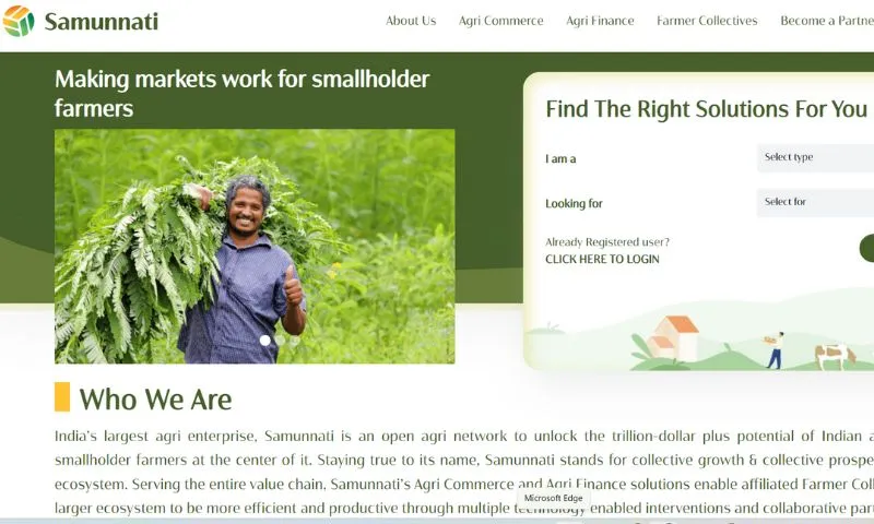 Samunnati - India's largest agri enterprise