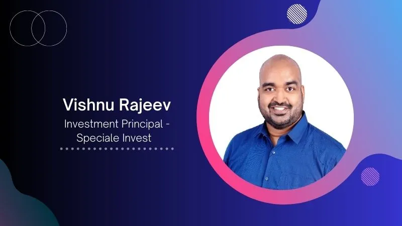 Speciale Invest, a seed-stage VC firm specializing in deep science and enterprise technologies, has announced the appointment of Vishnu Rajeev as Investment Principal. The appointment of Vishnu strengthens Speciale Invest's investment team, bringing in a wealth of experience and expertise in the investment and startup ecosystem.
