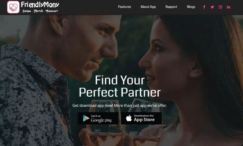 FriendlyMoney - A Dating app - users can have unlimited free chat and video calls