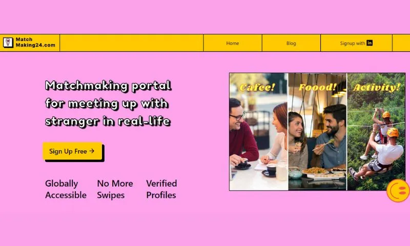 MatchMaking24 - A dating app allows you to connect with strangers near you