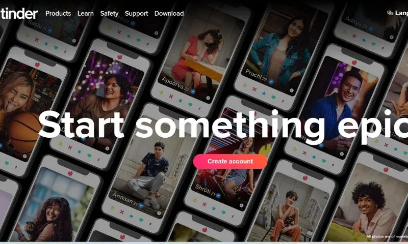 Tinder - A popular dating platform 
