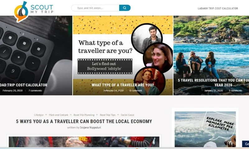 Road trip planning is made easy with ScoutMyTrip. Deepak Ananth and Vineet Rajan founded the business in 2016. Users can search and plan road trips on the company's sophisticated platform. It greatly simplifies travel.