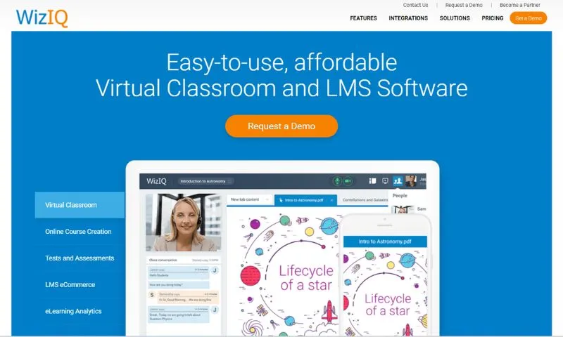 WizIQ - Cloud-based educational platform