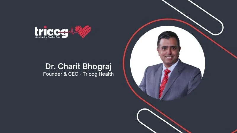 Tricog Health, a health-tech startup has secured $8.5 mn in funding in a round called Series B2, with participation from investors such as Omron Health Care and Sony Innovation Fund.