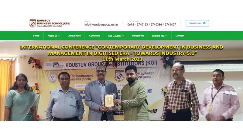 Odisha has a management education facility called Kaustuv Business School (KBS). To encourage and support entrepreneurship among its students and the larger community, KBS developed the Center for Entrepreneurship and Incubation (CEI). The CEI provides a range of services and initiatives to assist aspiring business owners in transforming their ideas into profitable enterprises. These programs and services include networking possibilities, financial access, incubation facilities, coaching, mentoring, and training.