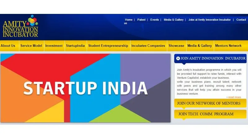 In 2008, Amity University established the Noida-based Amity Incubator. As a 