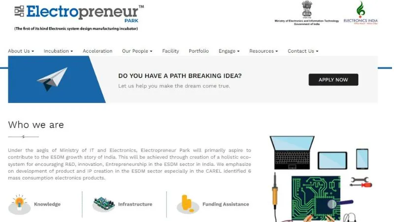 In 2015, Electropreneur Park was established as a Public-Private Partnership.