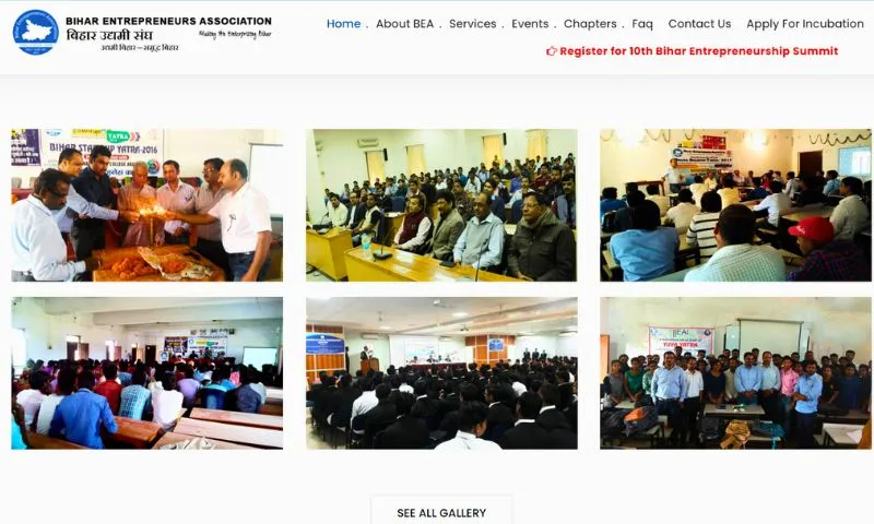 Bihar Entrepreneurs Association is a non-profit organization that was established in 2011 and has grown to include 18,000 members.