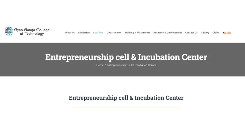 GGITSNIC - GGITSNIC is an Incubation Center that was established in collaboration between Net Edge, Noida, and the Gyan Ganga Group of Institutes. Its primary objective is to incubate innovation and support women's entrepreneurship. In its first batch, GGITSNIC selected 7 startups for incubation.