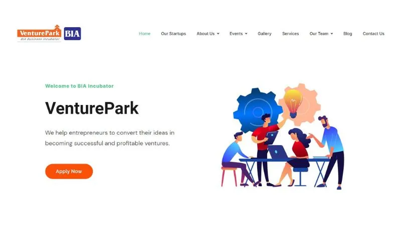 Venture Park Incubator - Venture Park Incubator presents an opportunity for startups to receive guidance and market access from its experienced members.