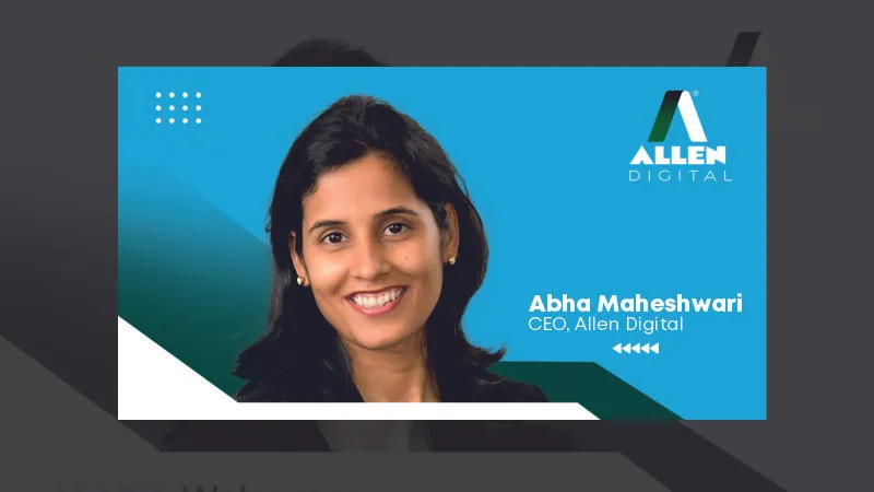 During the growing competition in the field of test preparation ed-tech, Allen Career Institute Private Limited, a prominent player in India's test preparation sector, has named Abha Maheshwari as the Chief Executive Officer of its digital division. Abha Maheshwari, formerly associated with Meta, brings valuable experience to her new role.