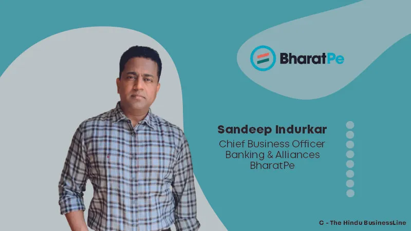 BharatPe, a fintech platform, recently announced the hiring of Sandeep Indurkar as its Chief Business Officer for Banking and Alliances.