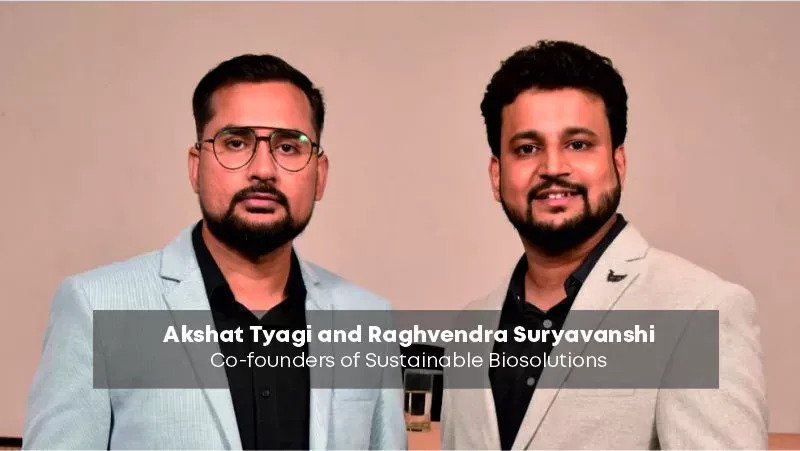 In a world grappling with environmental challenges, two visionary entrepreneurs, Akshat Tyagi, and Raghvendra Suryavanshi, have emerged as pioneers in sustainable biotechnology solutions. As second-year Mechanical Engineering students at BITS Pilani, Goa, they embarked on a journey to tackle a pressing sewage treatment issue plaguing their institute. Little did they know that this venture would not only resolve the problem but also ignite a passion for environmental engineering and entrepreneurship.