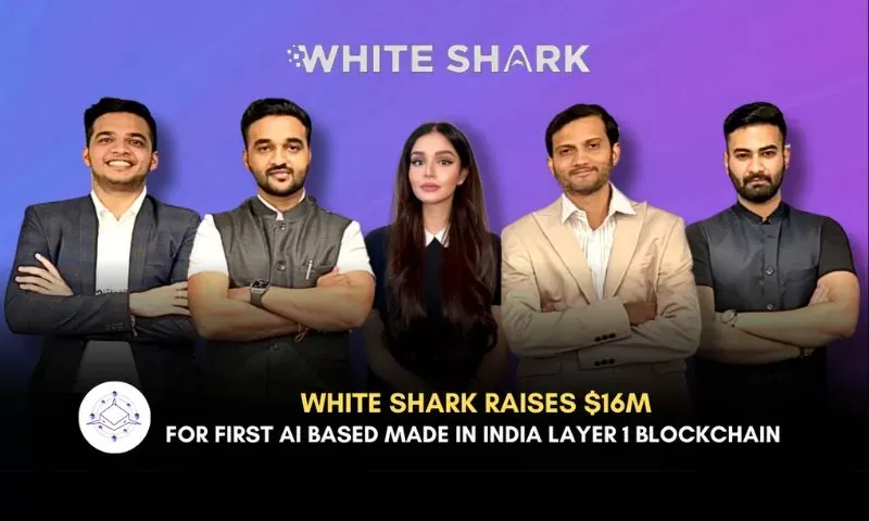 White Shark, the first Made in India Layer 1 public blockchain, has announced the successful completion of a $16 million funding round. The investment will be used to further develop and deploy their groundbreaking blockchain technology, which aims to revolutionize the industry with its speed, intelligence, and versatility.