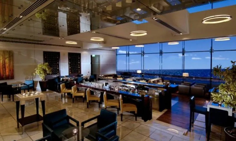 The office is a stylish and elegant cocktail bar located in the heart of Dubai's business district, serving a variety of classic and specialty cocktails.