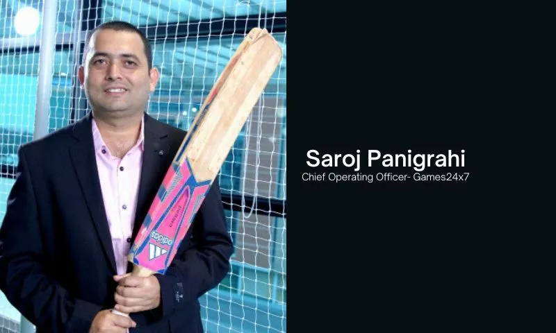 The most valued multi-game platform in India, Games24x7, has announced that Saroj Panigrahi has been promoted to the position of the chief operating officer.