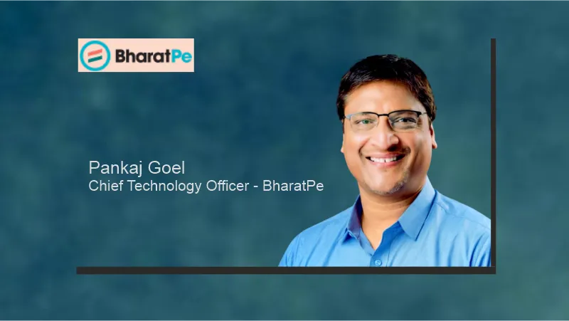 BharatPe, a fintech company based in New Delhi, announced on Wednesday that it appointed Pankaj Goel, a former Razorpay executive, as its chief technology officer.