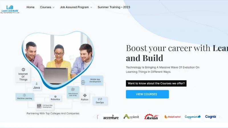 Saurabh Bhardwaj founded Learn and Build in 2016 it is a training institute. The platform provides multiple types of training.