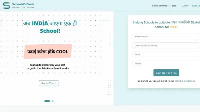 SchoolsOnWeb was founded by Ajay Revalia in 2019, it emphasizes the importance of prioritizing learning within the school setting, rather than solely relying on after-school activities. Currently, students spend the majority of their time absorbing knowledge without ample opportunities to apply it in real-life situations.