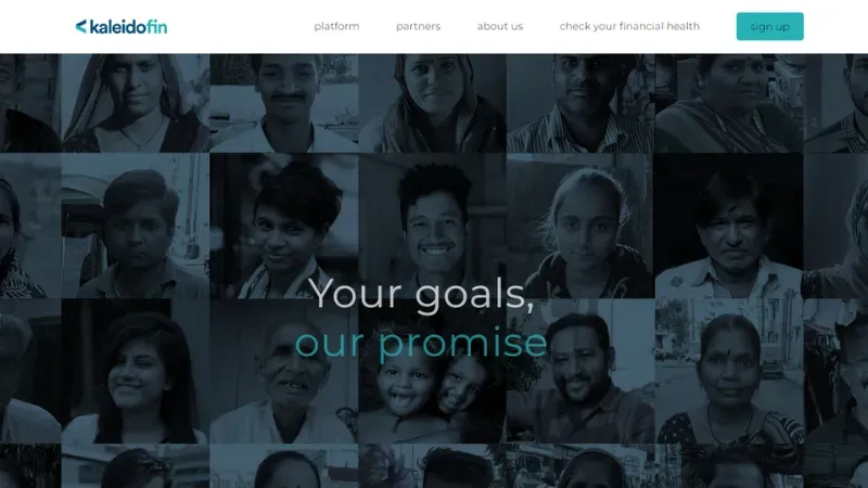 Kaleidofin's objective is to assist underserved consumers in India in achieving their life objectives by providing them with personalized financial solutions, which are conveniently accessible through a user-friendly mobile application.