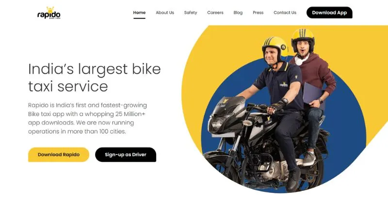 Top 20 Best Startups In Bangalore | Rapido