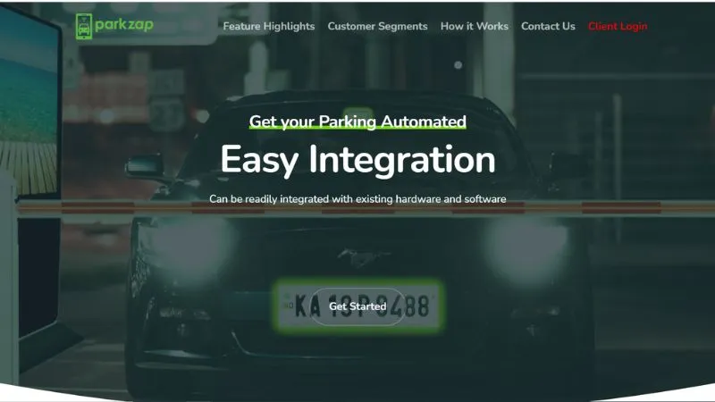 Parkzap - An automated parking solutions startup