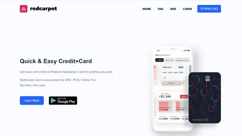 RedCarpetUp - A Financial technology company