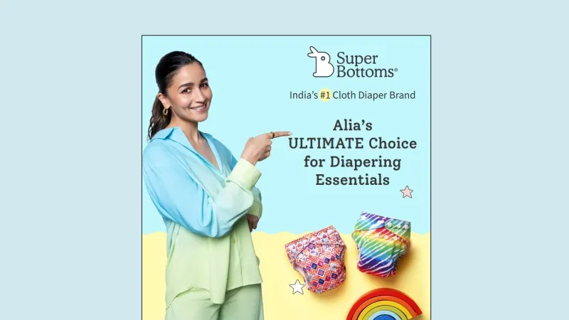 SuperBottoms, the nation's top sustainable baby and mum care company, has named Alia Bhatt as an investor and brand ambassador.