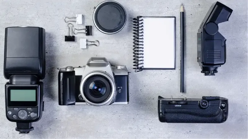 A camera and accessories business is one of the easiest to start and portable business ideas. you can start this business online or offline.  In this business, you provide not only the camera but also the lens and light. 