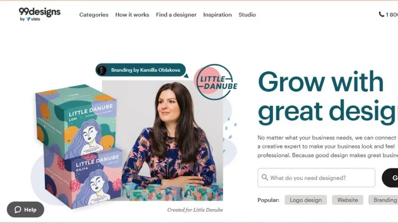 99Designs - Employment Designing Websites