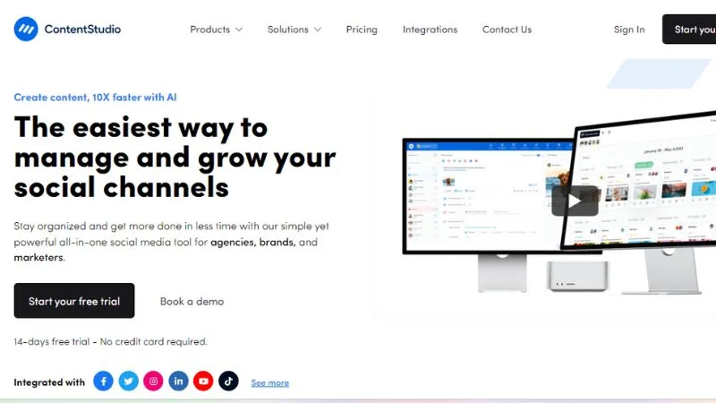Content Studio - Dynamic and comprehensive content curation tool