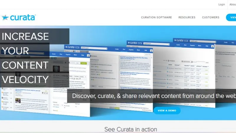 Curata - Large-scale companies and content teams