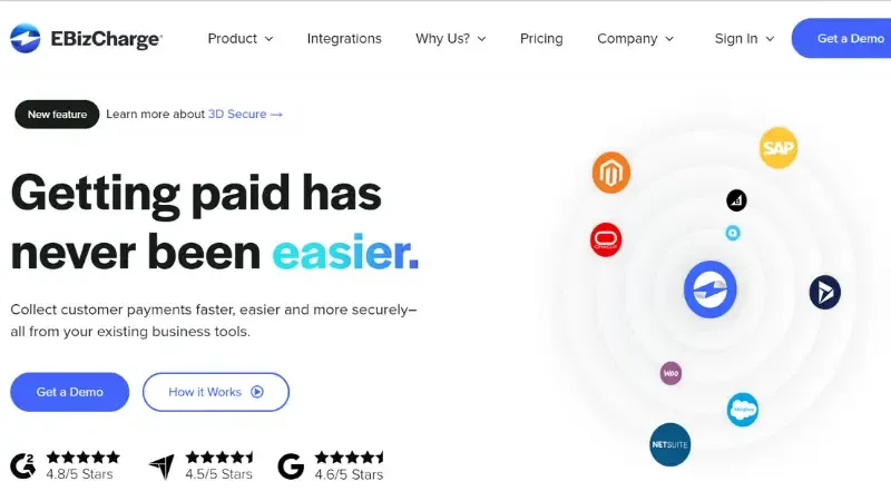 EBizCharge - Best Payment Gateway Platforms