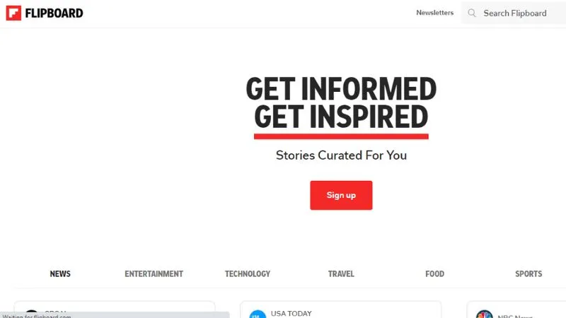 Flipboard - Attractive content curation program