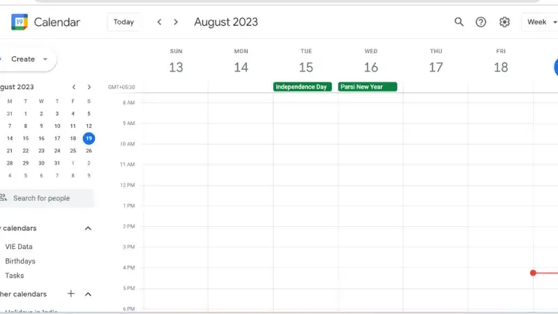 Google Calender - Variety of Perspectives for your Daily, Weekly, and Monthly Schedules