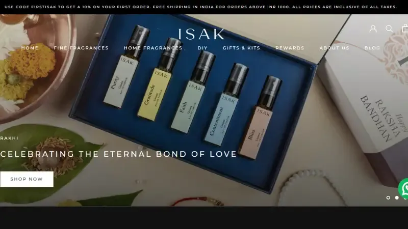 isakfragrances,  it clients attar and handmade perfumes and Fragrances, as the name would imply. Vidushi Vijayvergiya started it in 2017, and all natural ingredients are used in the production of their goods. 