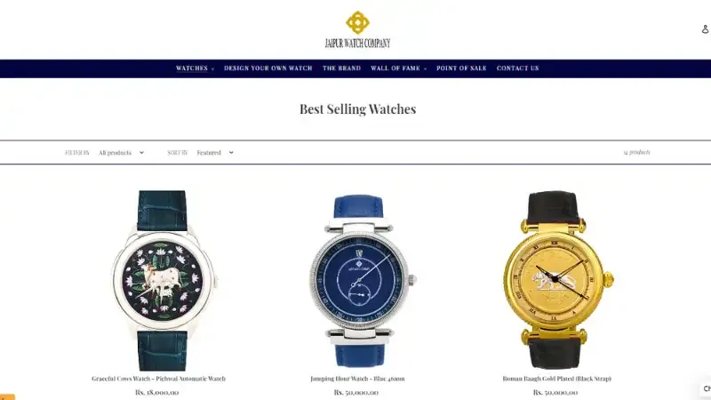 Jaipur Watch Company (JWC), established in 2013, is an Indian luxury wristwatch manufacturer.
