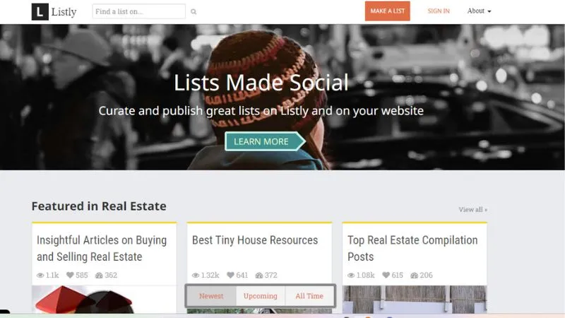 Listly - Revolutionary content curation tool